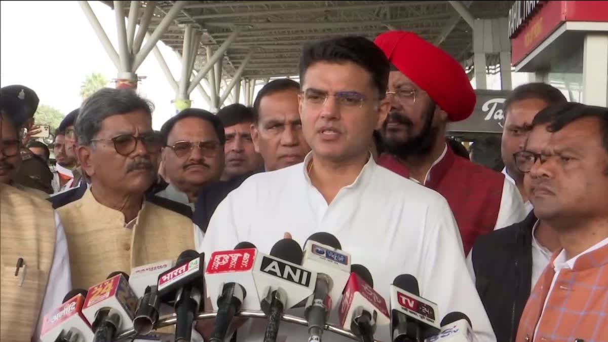 Sachin Pilot first visit Raipur