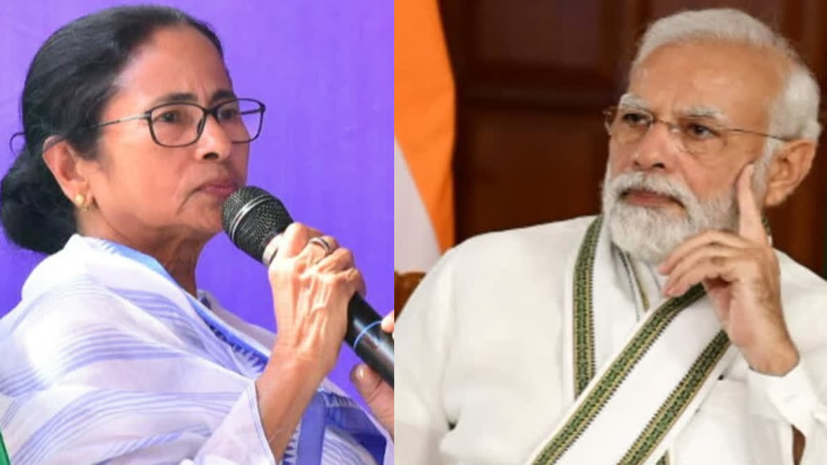 Mamata Banerjee-PM Narendra Modi