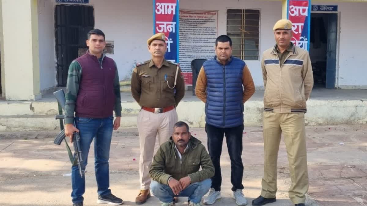 Rewarded criminal Surendra Gurjar arrested