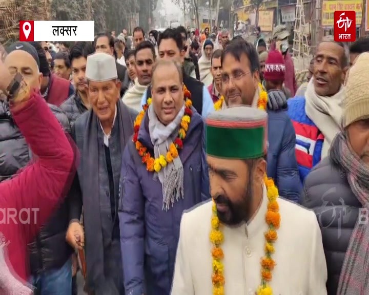 Harish Rawat Pad yatra