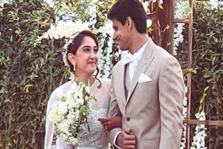 Watch: Nupur Shikhare kisses Ira Khan on forehead at first dance post white wedding