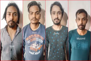 Faridabad police sent thieves to jail