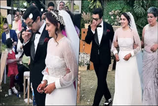 WATCH: Aamir Khan couldn't hold back tears as he walks daughter Ira down the aisle