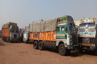 Jind Truck Strike