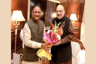 CM Vishnudev Sai met Amit Shah