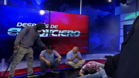 Ecuador hunkers down for a government war on drug gangs after attack during live TV newscast