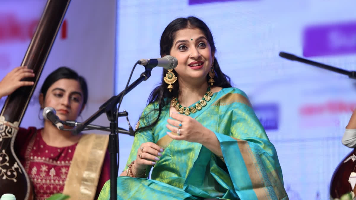 Indian classical vocalist Kaushiki Chakraborty