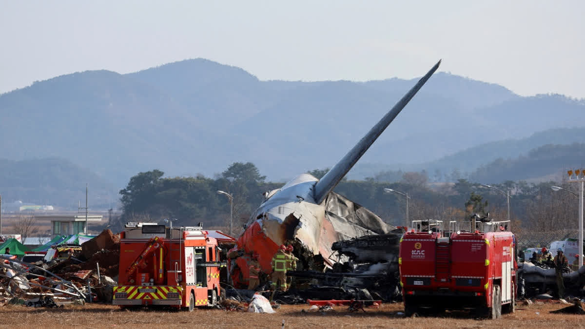 South Korea Says Jeju Air Jet Black Boxes Stopped Recording Before Crash