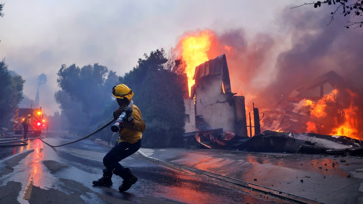 California Wildfires Rubble Flames And Devastation