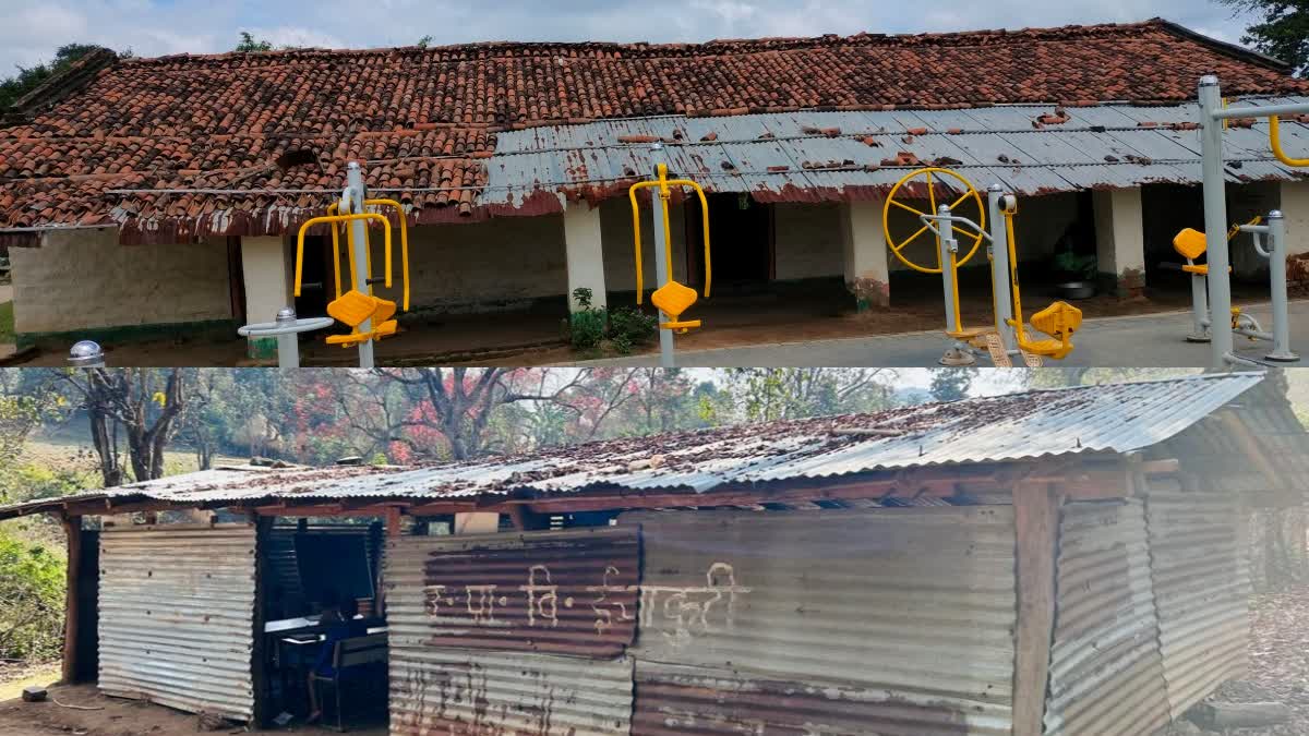 PRIMARY SCHOOL RUNNING IN TIN SHED