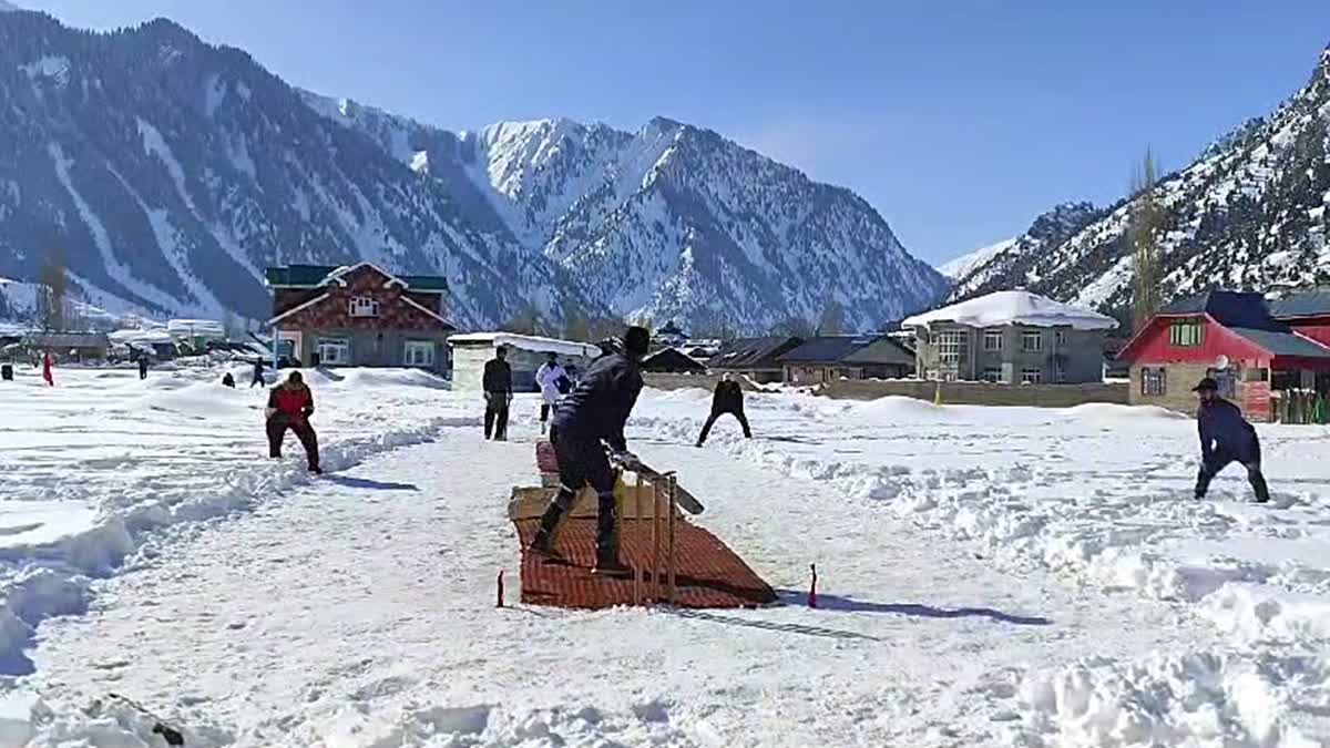 Snow Cricket Kicks Off Amid Winter Isolation In J&K's Gurez