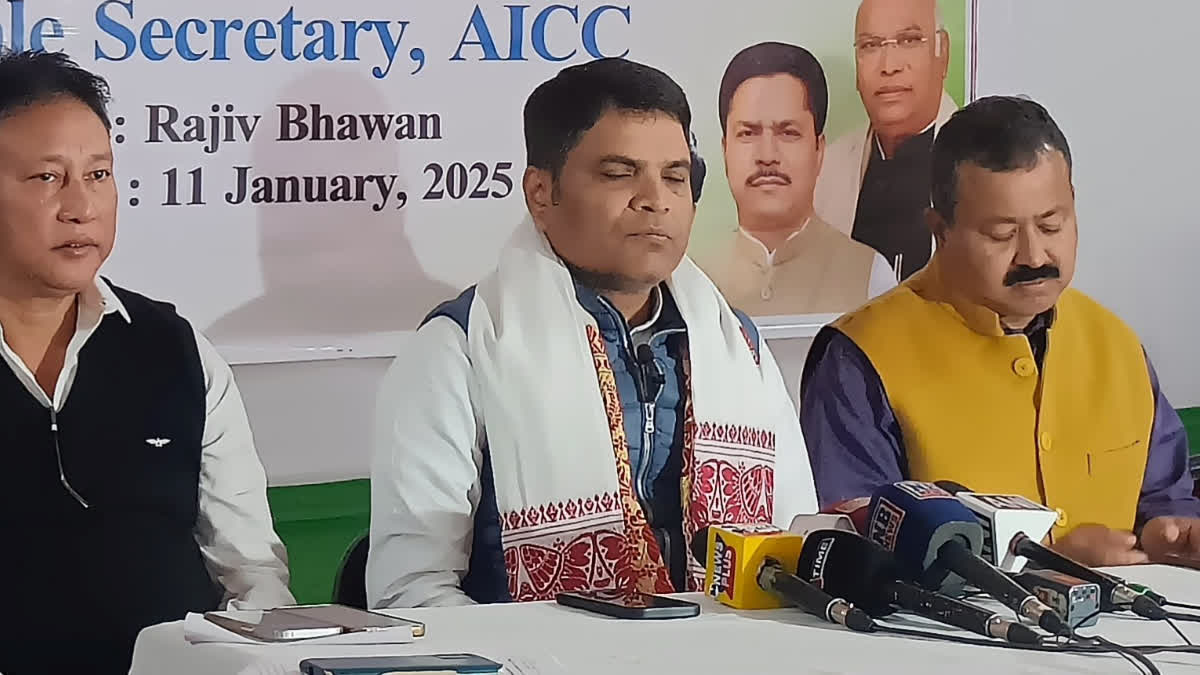 Congress Press Meet in Guwahati