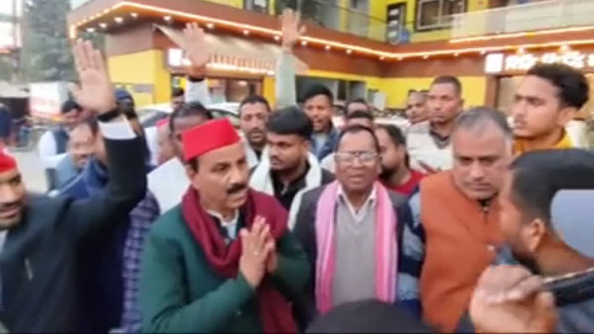 सुल्तानपुर पहुंचे समाजवादी पार्टी के प्रदेश अध्यक्ष