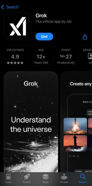 Grok App is also available in India