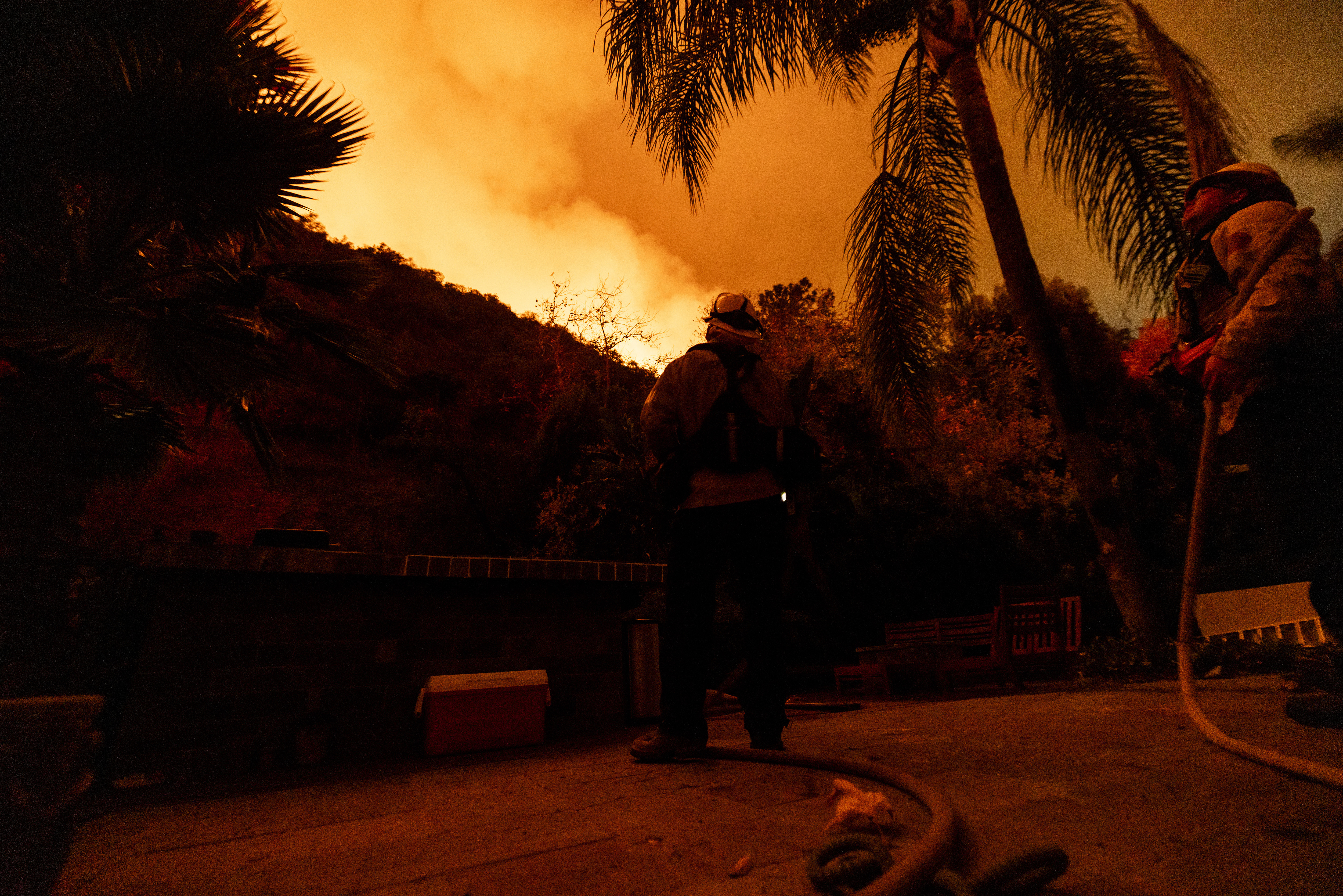 LOS ANGELES AREA FIRES