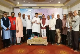 VYJAYANTHI NOVEL LAUNCH