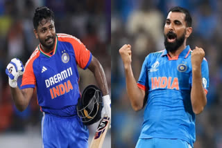 INDIA SQUAD FOR T20I VS ENG  MOHAMMED SHAMI  SANJU SAMSON  ഇന്ത്യ VS ഇംഗ്ലണ്ട്