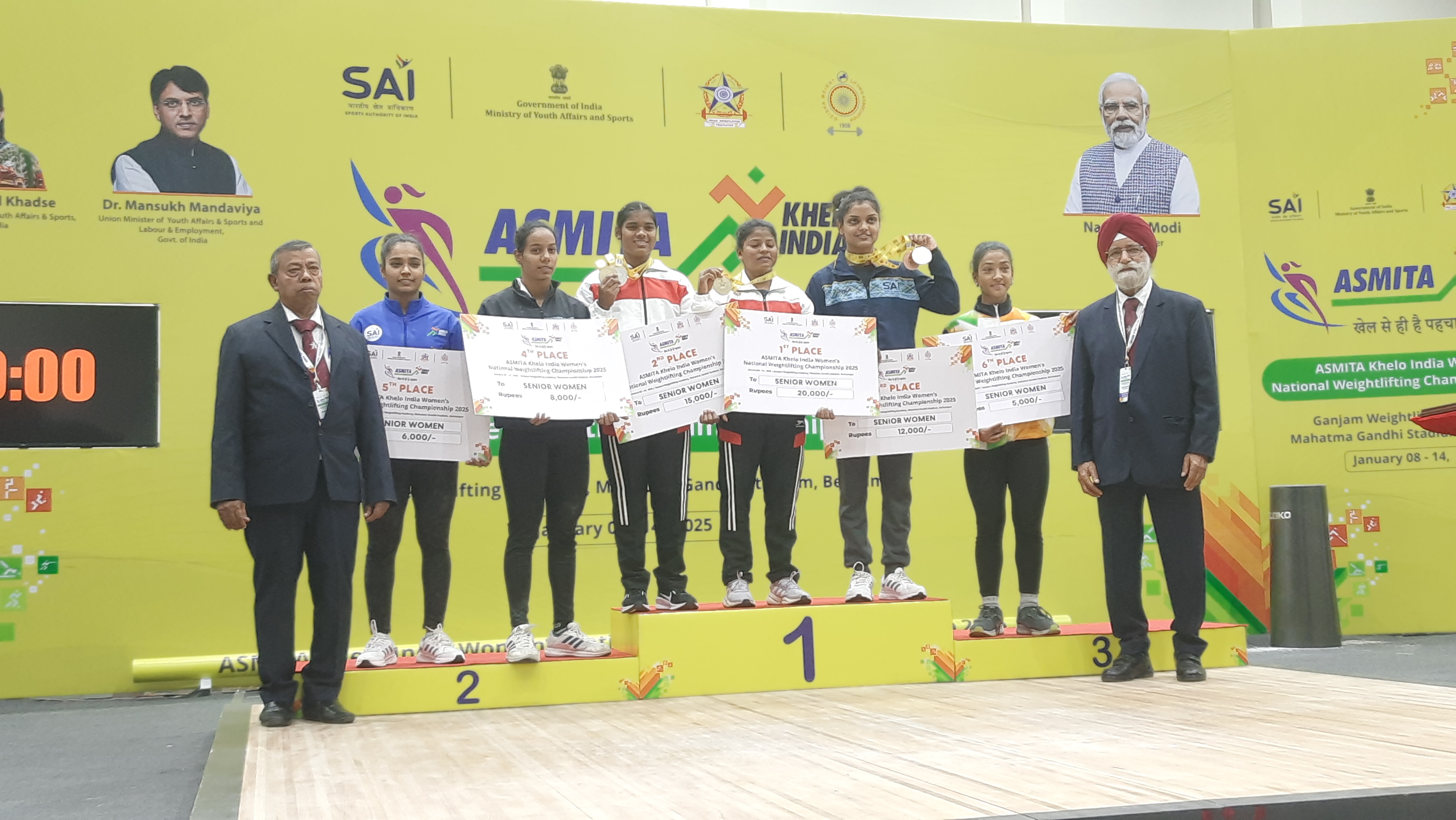 Khelo India womens Weightlifting League