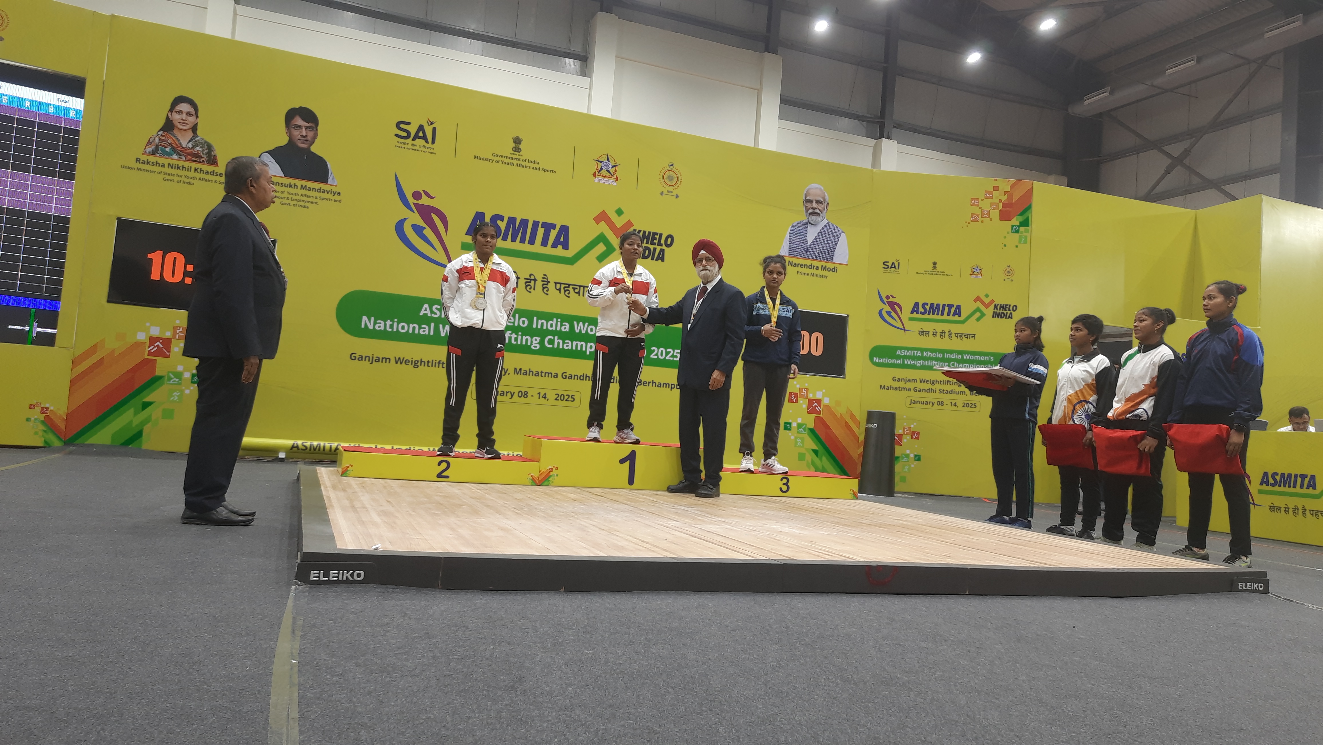 Khelo India womens Weightlifting League