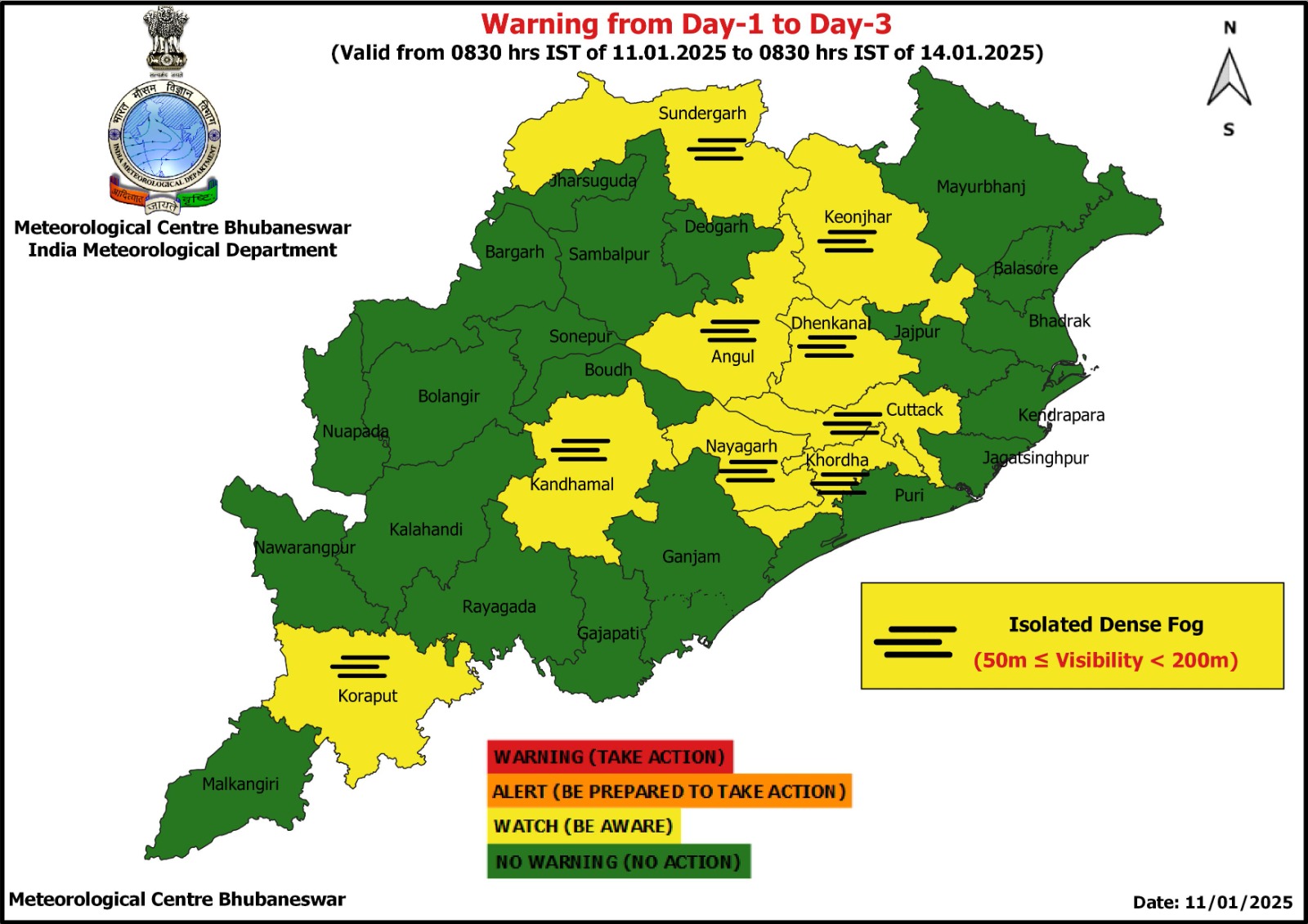 Odisha Weather Latest Forecast