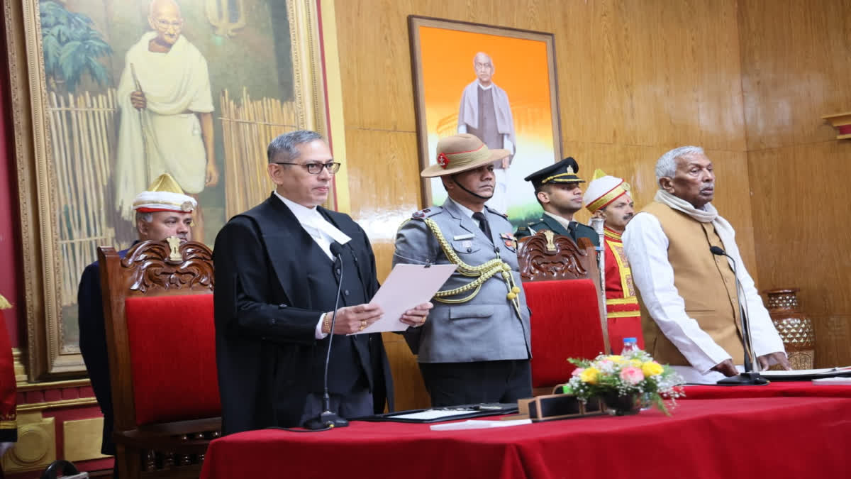 Justice S Vaidyanathan sworn in as the Chief Justice of the High Court of Meghalaya