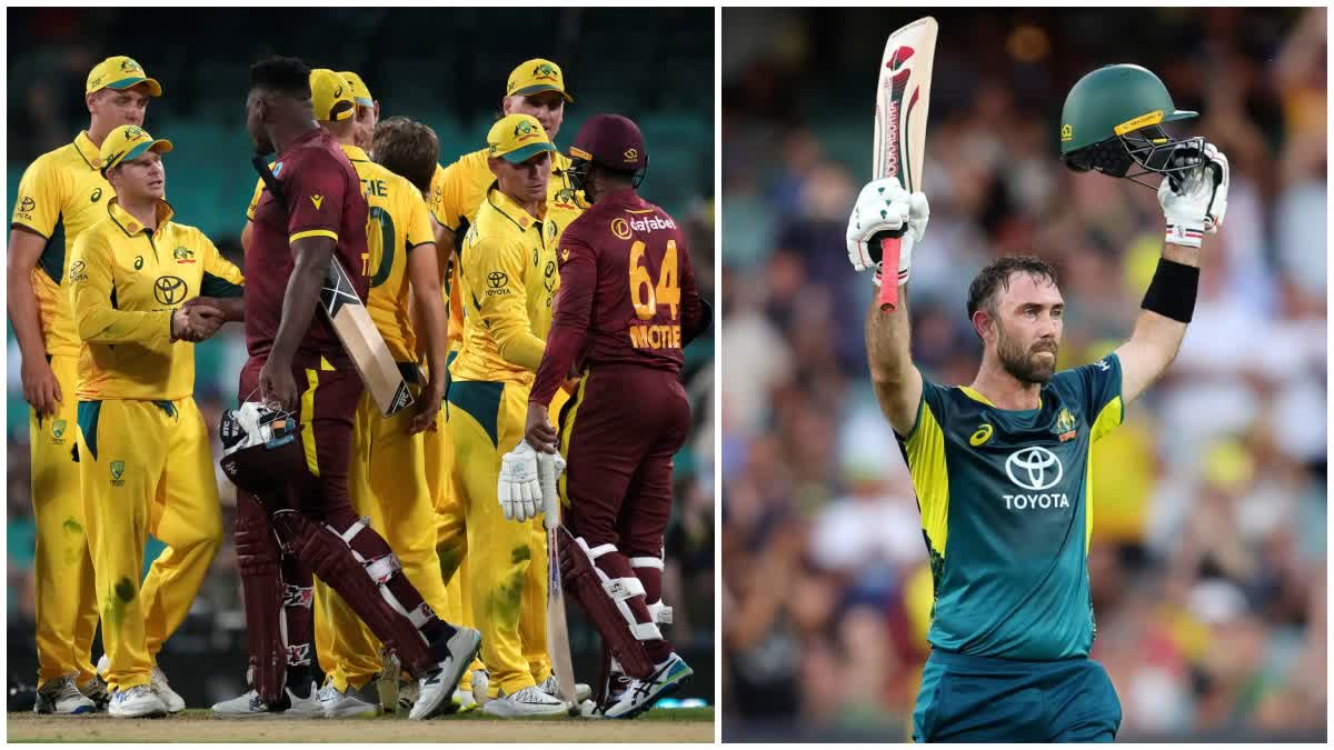 AUS vs WI 2nd T20I glenn maxwell