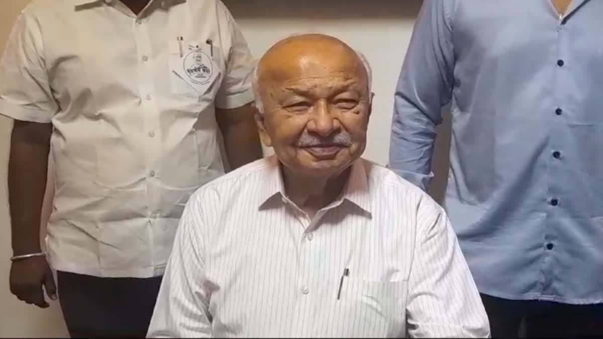 Ex Chief Minister Sushil Kumar Shinde