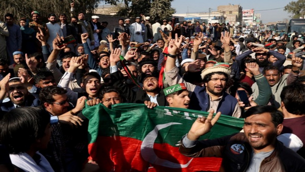 पाकिस्तान में विरोध प्रदर्शन