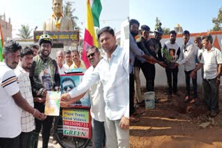 Puneeth Rajkumar fan cycle yatra