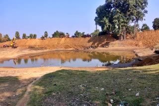 pond renovation in Jamtara