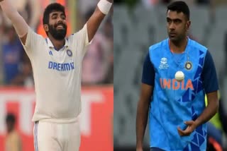 Ravichandran Ashwin AND Jasprit Bumrah