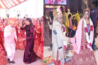 Disabled Mass Marriage Ceremony