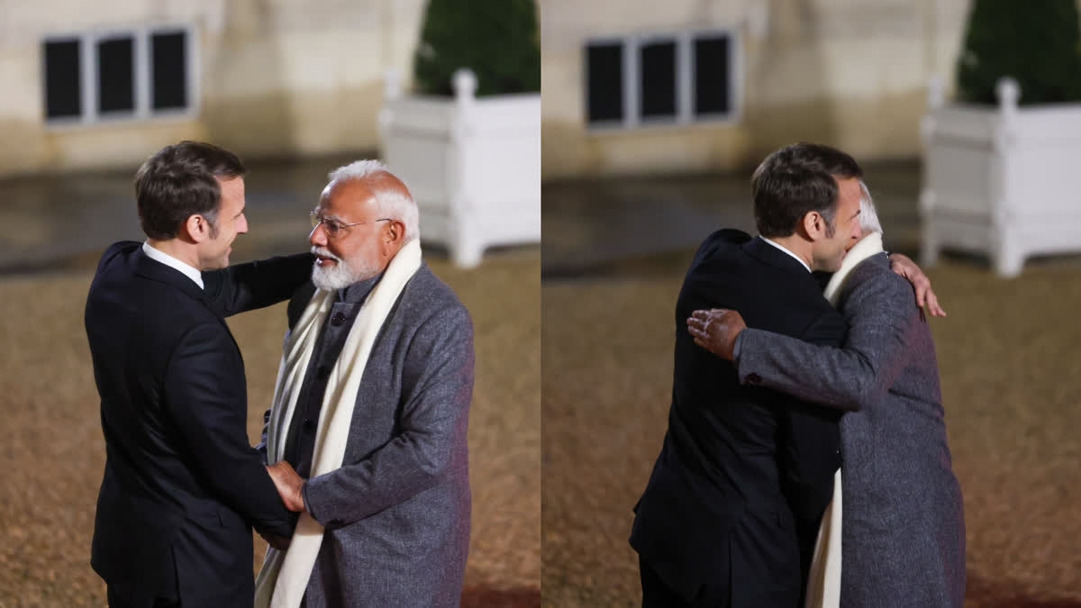 PM Narendra Modi Arrives In Paris