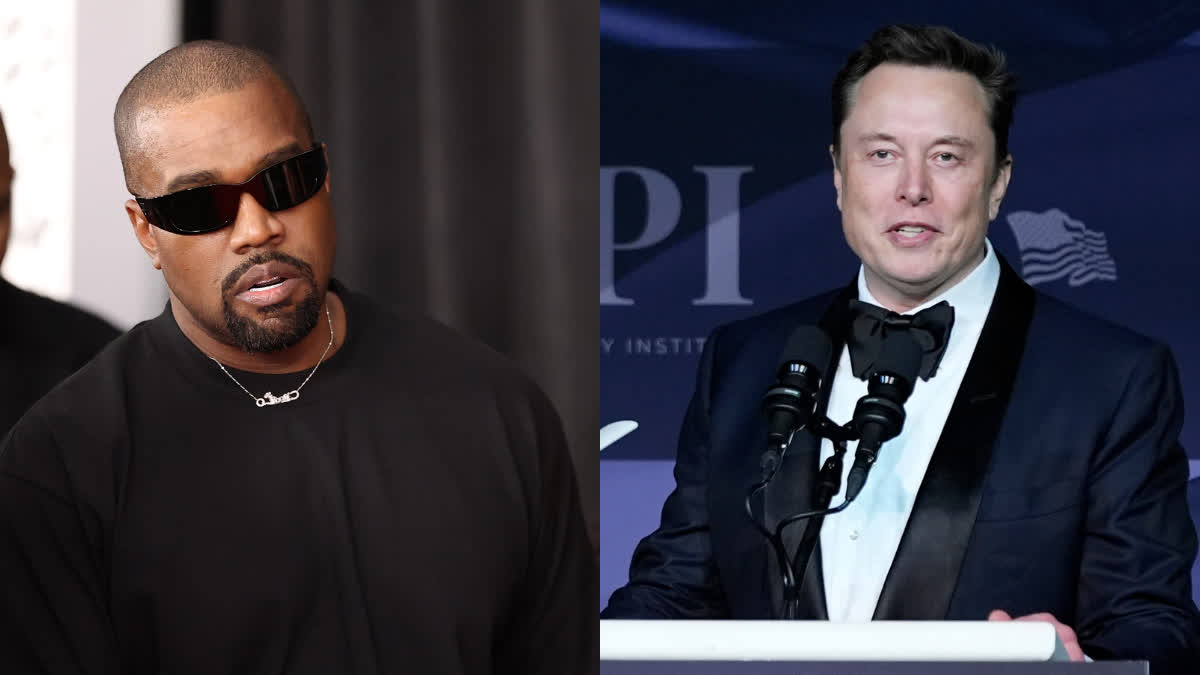 Elon Musk and Kanye West