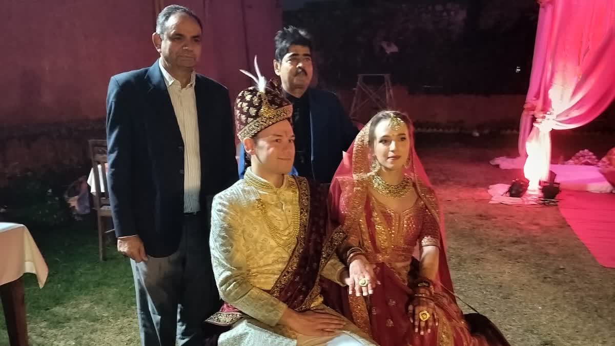 Belarusian Couple Ties The Knot In Rajasthan's Jaipur