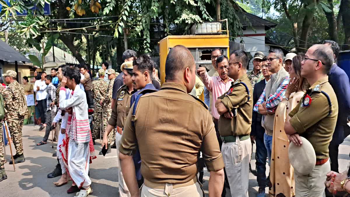 Guwahati Police issued an order that restricted Processions or protests in city