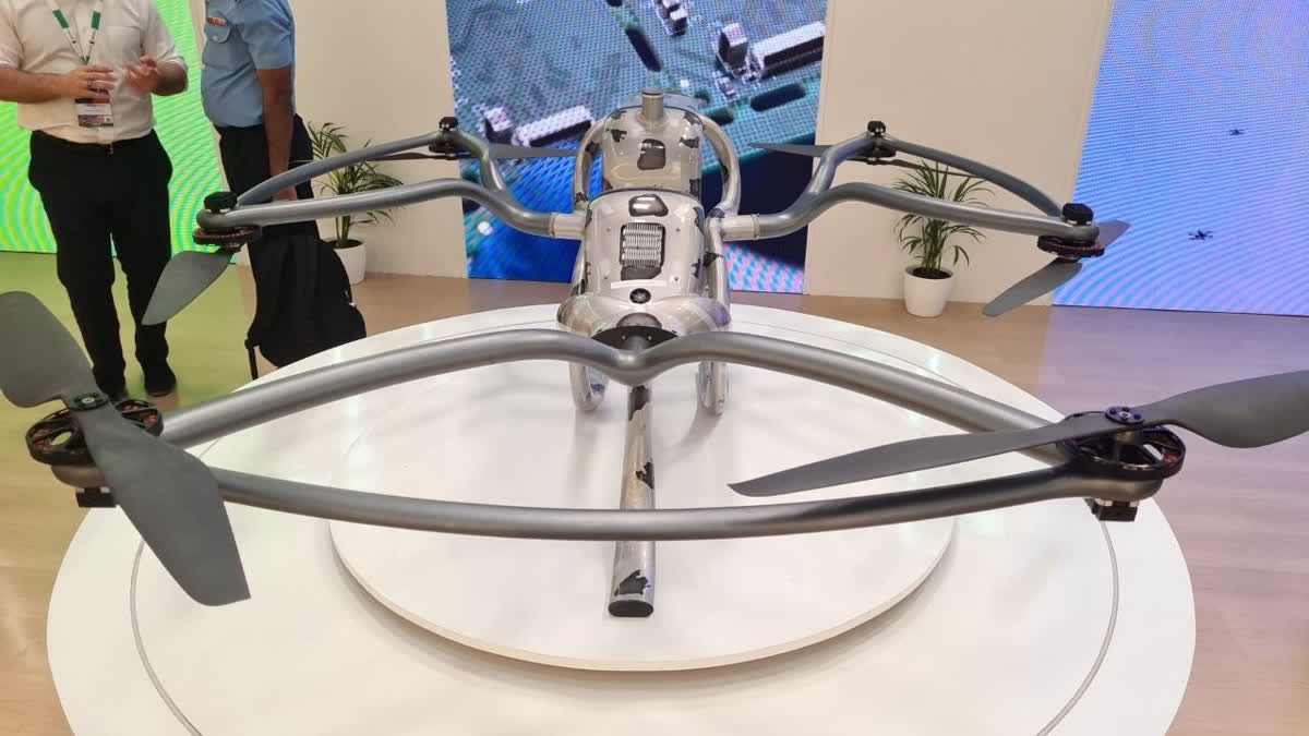 Noida Company Presents Indigenous Drones For Surveillance And Logistics