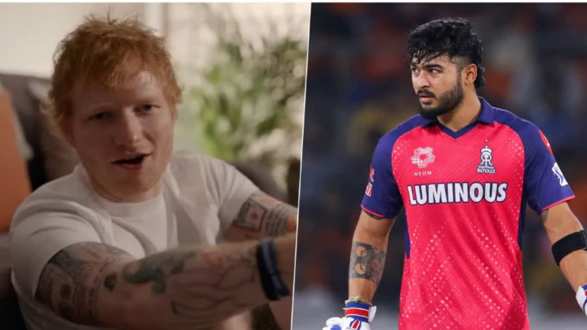 ED SHEERAN PLAY CRICKET