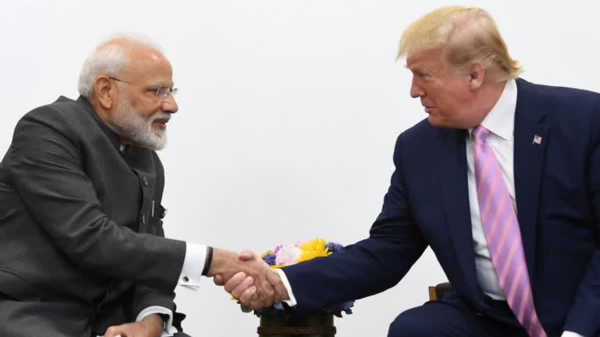 File photo of PM Modi (Left) and President Trump.