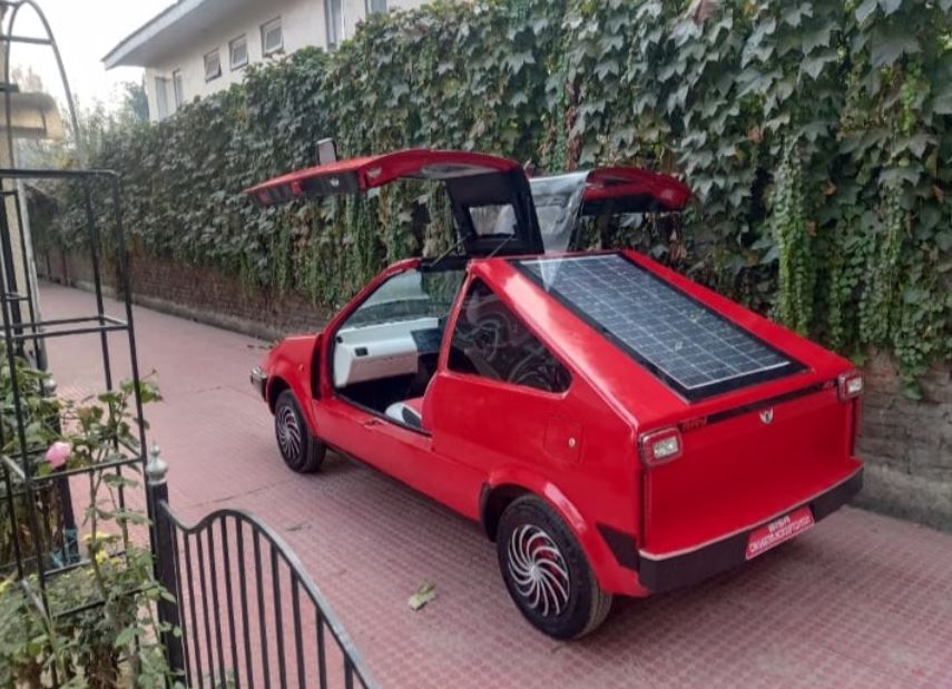 solar powered car