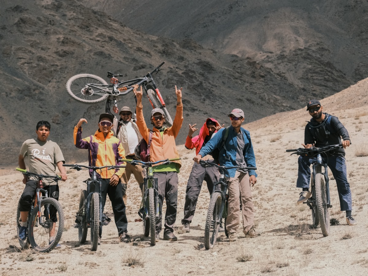 Disko Valley In Ladakh Where Bikers Explore Terrains And Artists Play With Colours