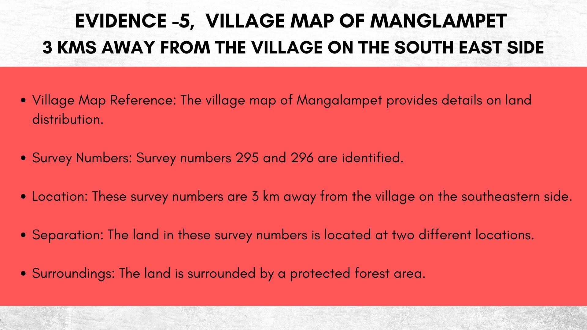 How Peddireddi Ramachandra Reddy Usurped Mangalampet Reserve Forest Land