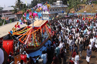 കുറവിലങ്ങാട് പള്ളി തിരുനാള്‍  കുറവിലങ്ങാട് കപ്പൽ പ്രദക്ഷിണം  KOTTAYAM KAPPAL PRADAKSHINAM  PROPHET JONAH BIBLE