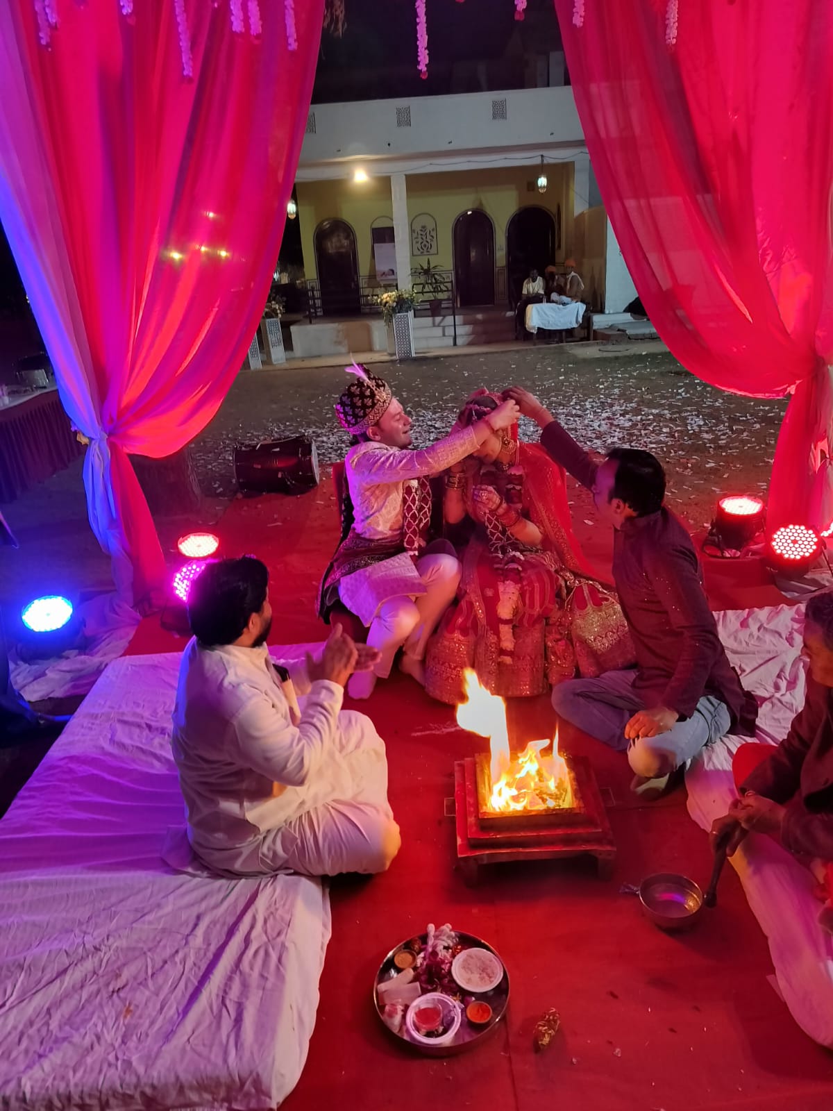 Belarusian Couple Ties The Knot In Rajasthan's Jaipur