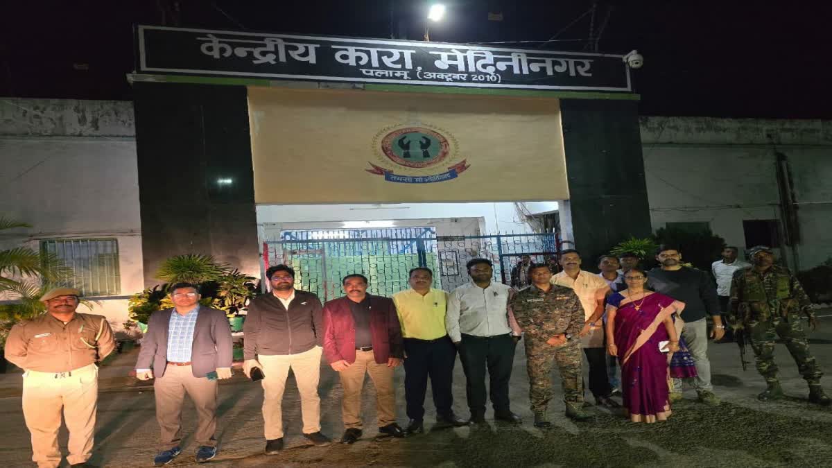 Raid conducted in Palamu Central Jail regarding Lok Sabha elections