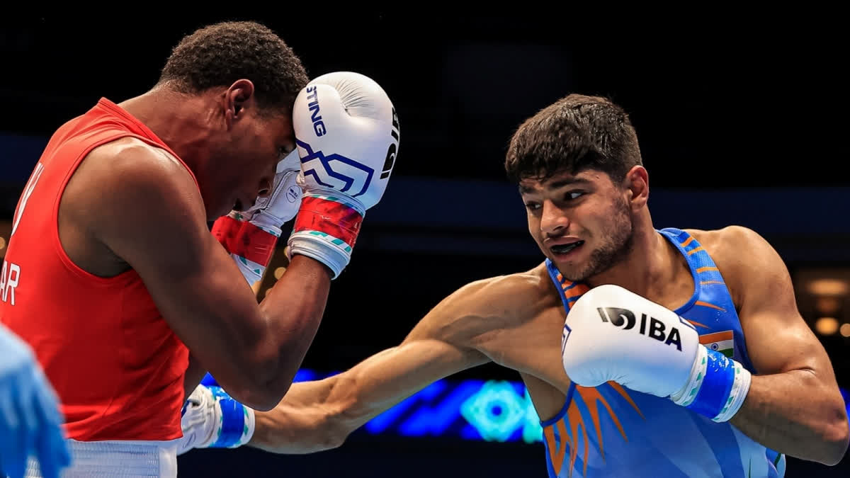 India's boxer Nishant Dev is just one step away from securing the Paris Olympics Quota. He defeated Greece's Christos Karaitis to enter the 71kg quarterfinals of the first World Olympic Boxing Qualifier at Busto Arsizio in Italy on Monday.