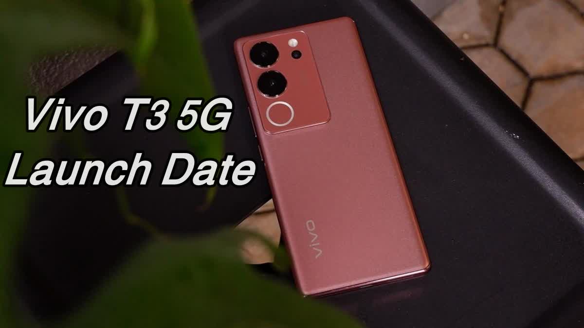 Vivo T3 5G Smartphone Launch Date