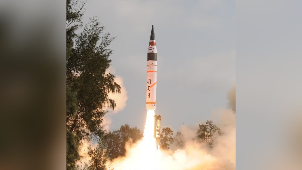 Agni-5 ballistic missile