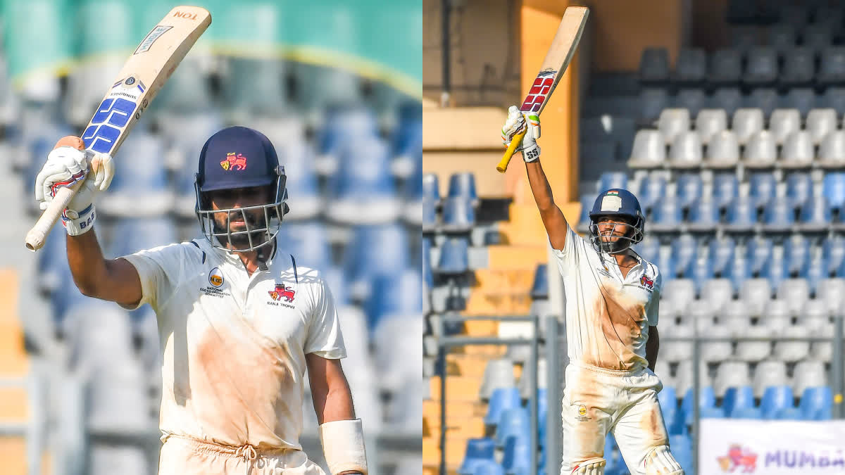 Ajinkya Rahane  Mumbai vs Vidarbha  Musheer Khan