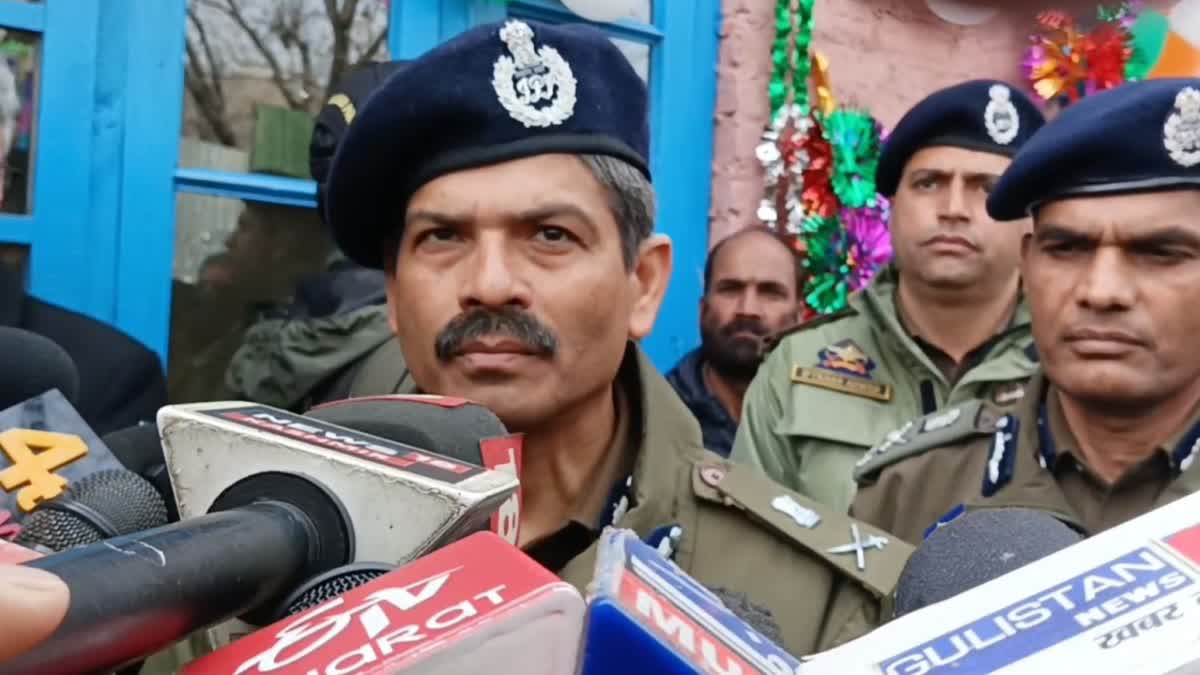 Jammu and Kashmir Director General of Police RR Swain